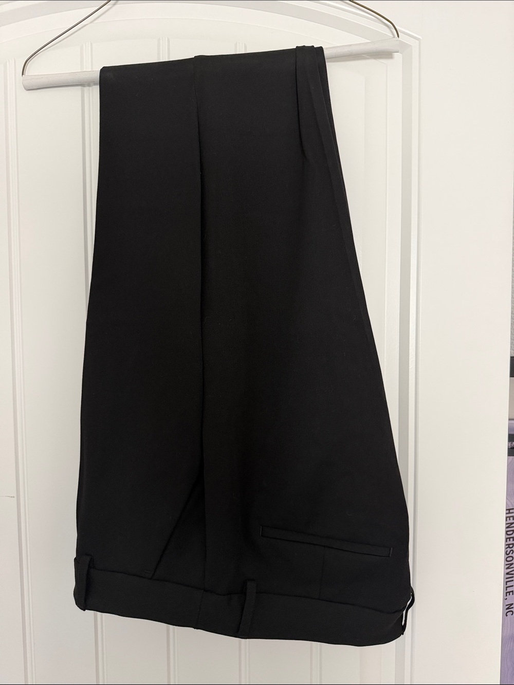 Express Women’s Black Dress Pants - Columnist Barely Boot style - Tall Length